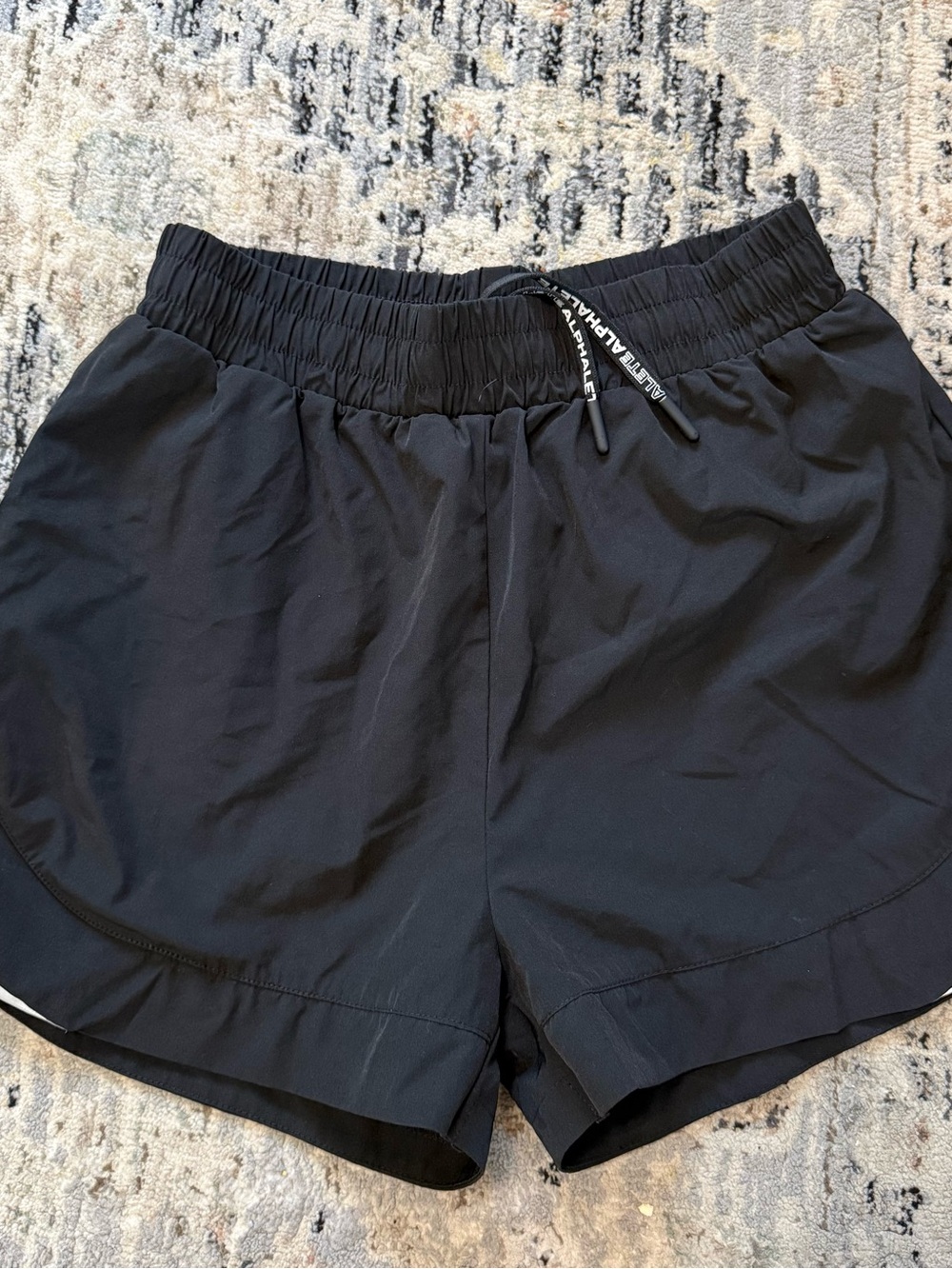 Alphalete Black workout shorts small black